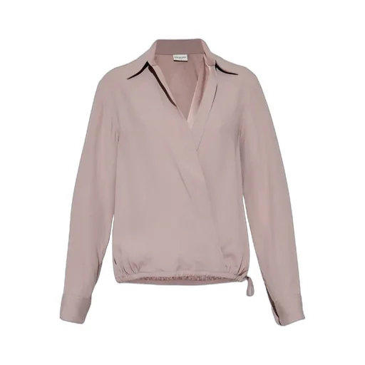 Long Sleeved V-Neck Blouse