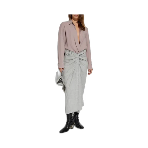 Long Sleeved V-Neck Blouse