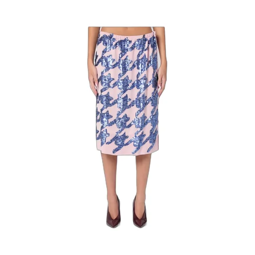 Sequin Embellished Midi Skirt
