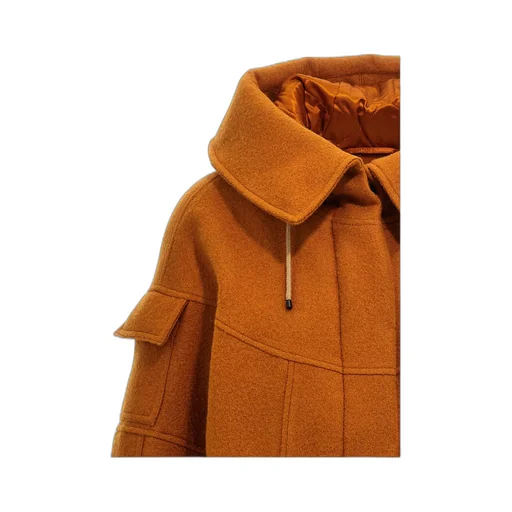 Hooded Drawstring Jacket