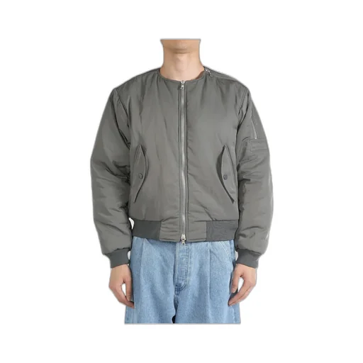 Zip-Up Crewneck Jacket