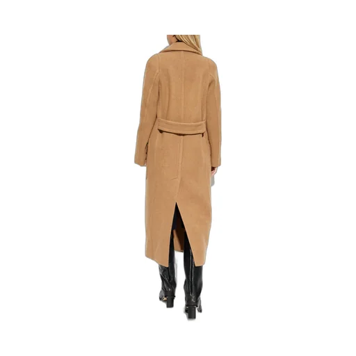 Double Breasted Long Sleeved Coat