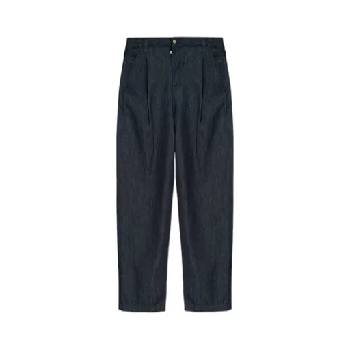 Logo Patch Wide-Leg Trousers