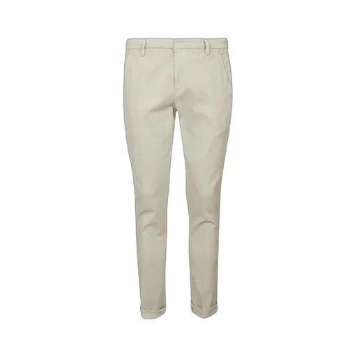 Straight-Leg Cotton Trousers