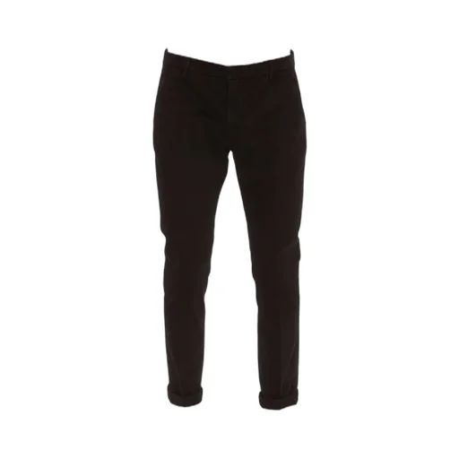 Low-Rise Turn-Up Hem Trousers