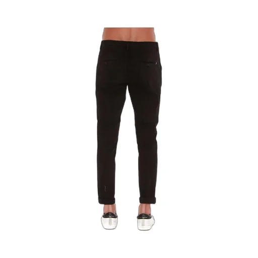 Low-Rise Turn-Up Hem Trousers