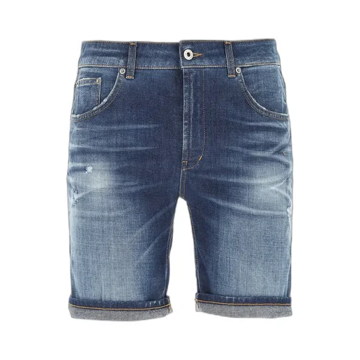 Worn Denim Shorts