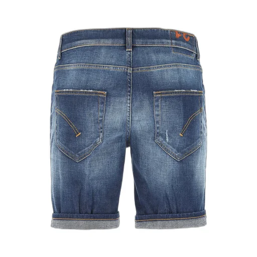 Worn Denim Shorts