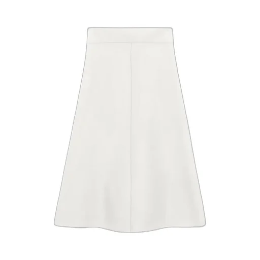 Pleated Midi Skirt