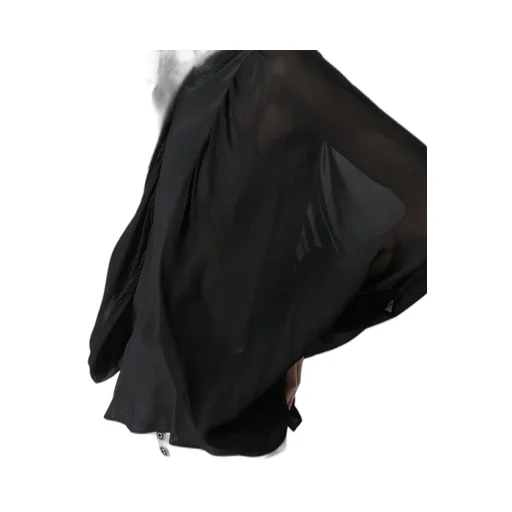 Sheer Bat Sleeve Blouse