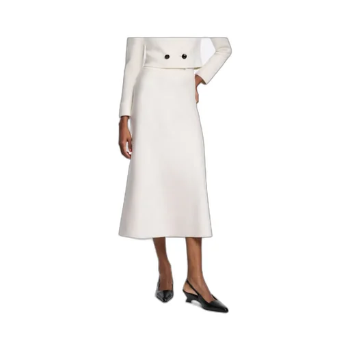 Pleated Midi Skirt