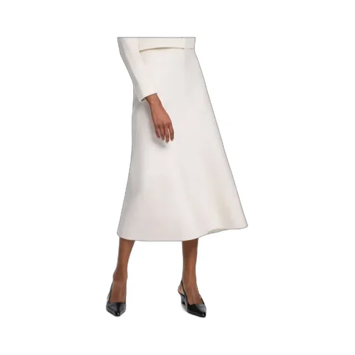 Pleated Midi Skirt