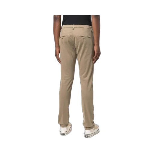 Mid-Rise Straight Trousers