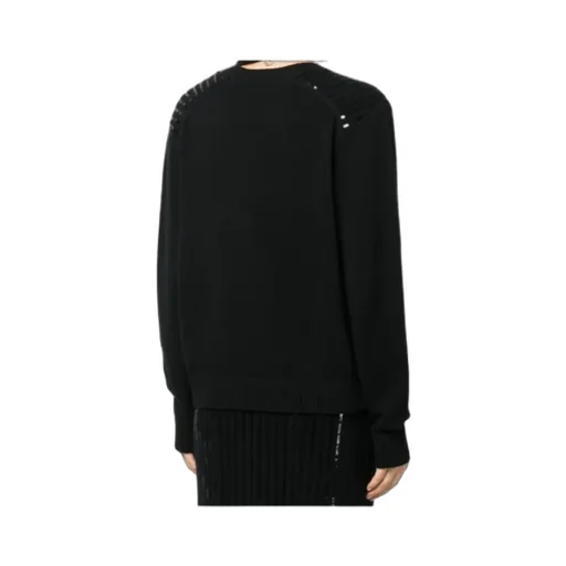 Sequined V-Neck Jumper