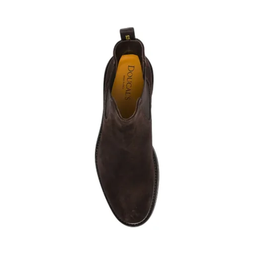 Almond Toe Slip-On Boots