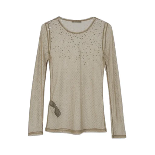 Crystal-Embellished Cotton Shirt