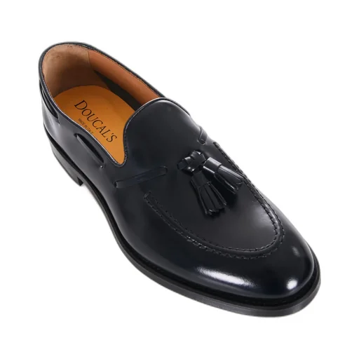 Almond Toe Tasseled Loafers