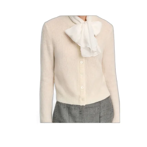 Ribbed Cashmere Cardigan