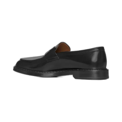 Round Toe Penny Loafers