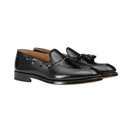 Leather Tassel Loafers