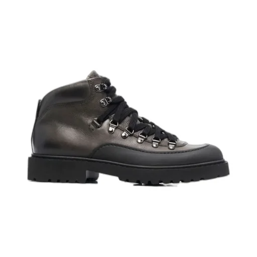Lace-Up Padded Ankle Boots