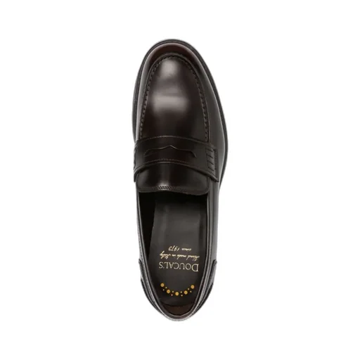 High-Shine Slip-On Loafers
