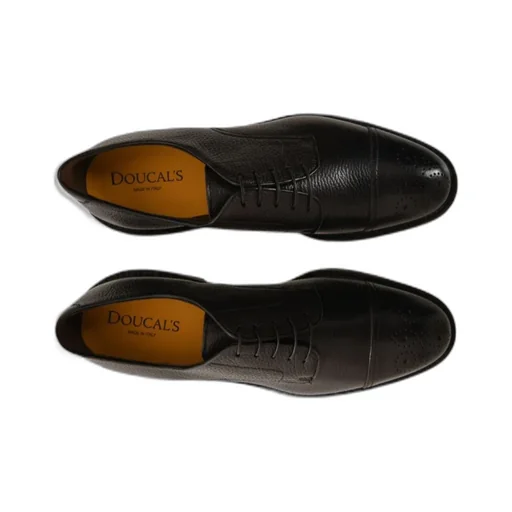 Leather Lace-Up Derby Shoes