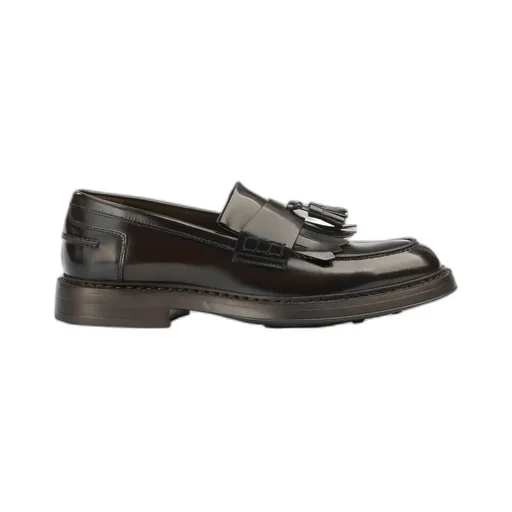 Tassed-Detailed Almond Toe Loafers
