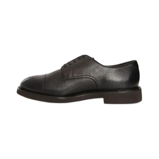 Leather Lace-Up Derby Shoes