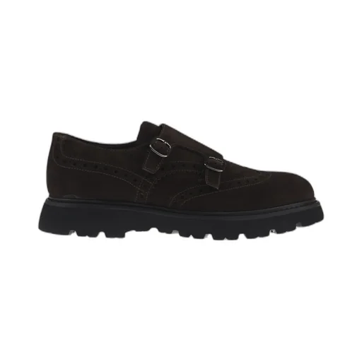 Brogue Monk Strap Shoes