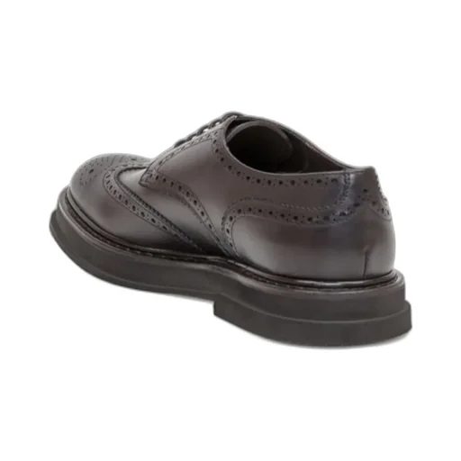 Derby Half Wing Lace-Up Shoes