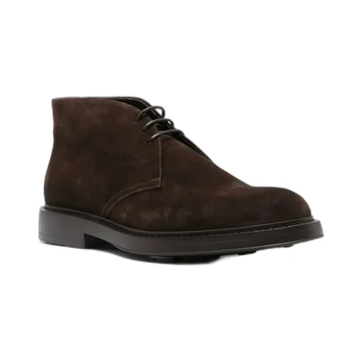 Round Toe Lace-Up Boots