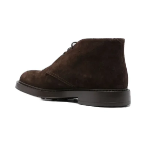 Round Toe Lace-Up Boots