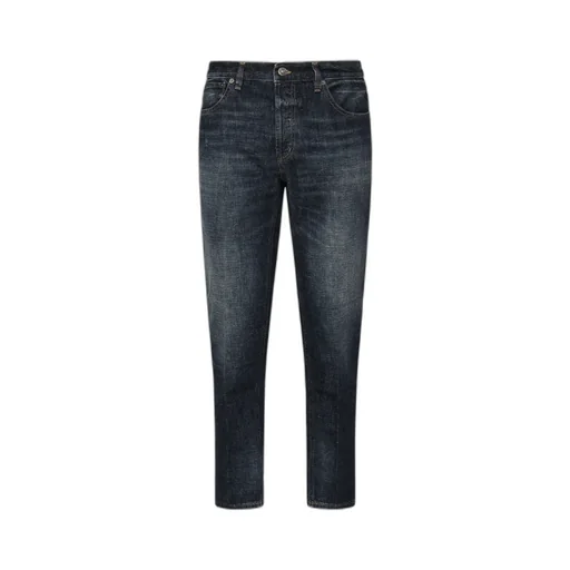 Low Waist Five-Pocket Jeans