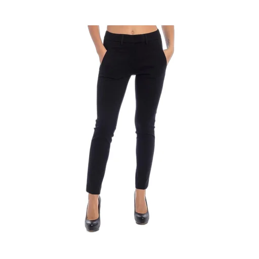 Mid-Rise Skinny Cut Trousers