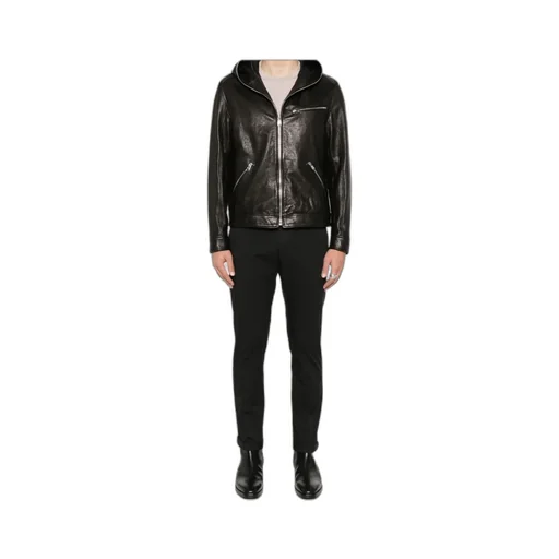 Straight-Leg Casual Pants
