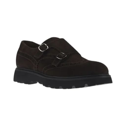 Brogue Monk Strap Shoes