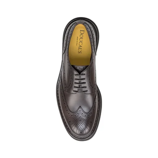 Derby Half Wing Lace-Up Shoes