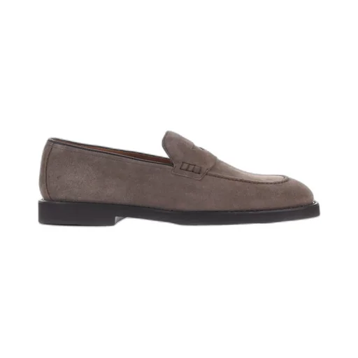 Almond-Toe Slip-On Loafers