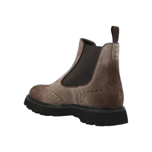 Round-Toe Slip-On Boots