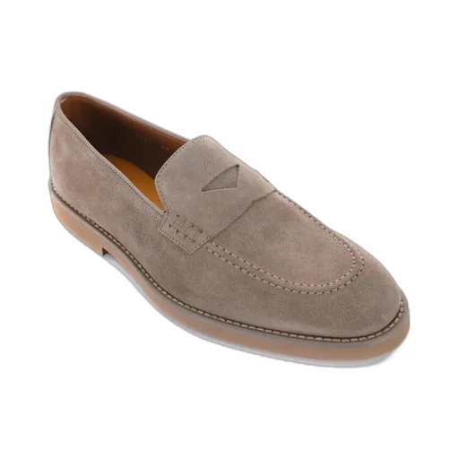 Almond-Toe Slip-On Loafers