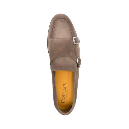 Double Buckle Monk Shoes