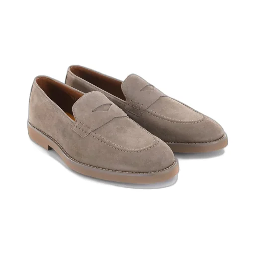Almond-Toe Slip-On Loafers