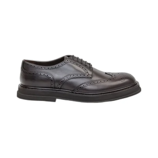 Derby Half Wing Lace-Up Shoes