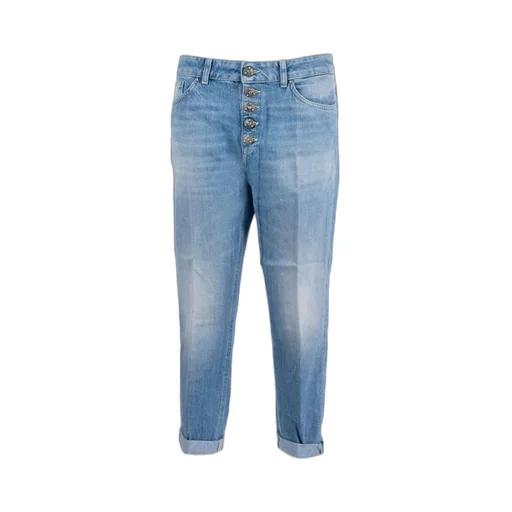 Button-Fly Relaxed Fit Jeans