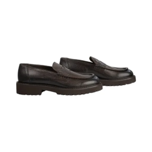Round Head Loafer Shoes