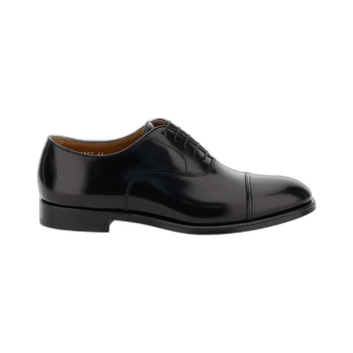 Round-Toe Lace-Up Derby Shoes
