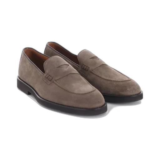 Almond-Toe Slip-On Loafers