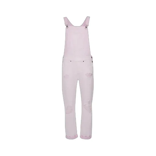 Five-Pocket Denim Overalls