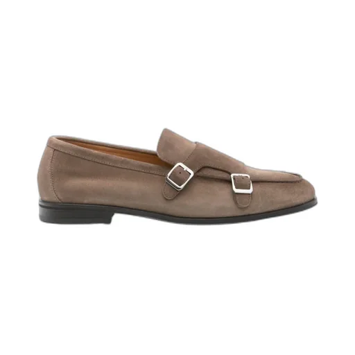 Double Buckle Monk Shoes